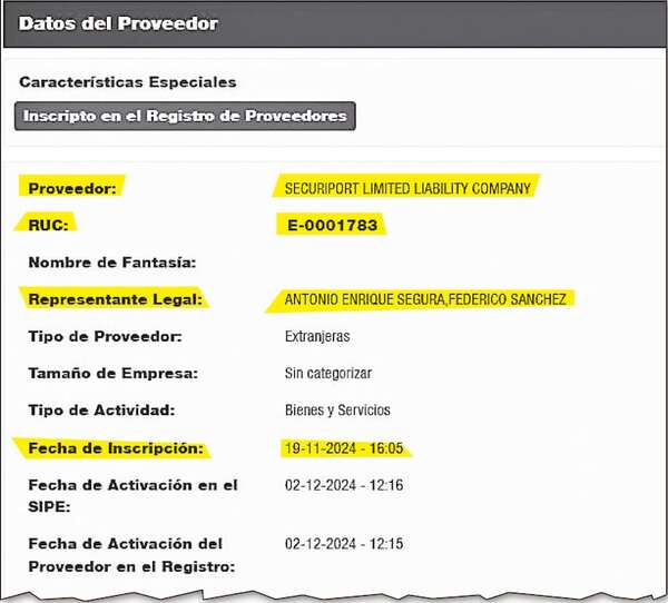 Santi Peña se reunió con empresario de firma adjudicada por Migraciones - Política - ABC Color