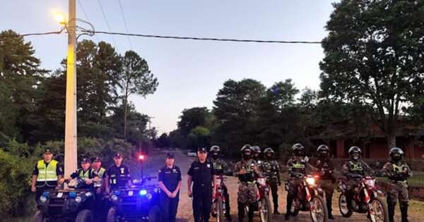 La Nación / Un contingente de 200 policías reforzará la seguridad en Villa Florida
