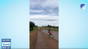 Peligrosas maniobras para "Tik Tok" en las rutas