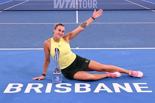 Sabalenka festeja en Australia - Tenis - ABC Color