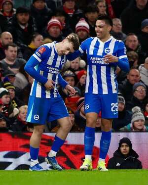 Con Diego Gómez, el Brighton elimina al Manchester United de la FA Cup - Fútbol Internacional - ABC Color