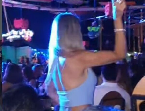 Popular / (VIDEO) ¡Mañamí el bailongo que se pegó la doña de Sergio Orteman!