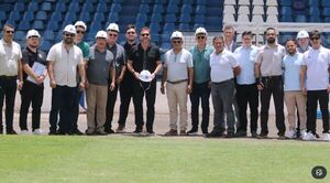 Popular / Presi de la Conmebol elogia al Gallo por mejoras en su estadio