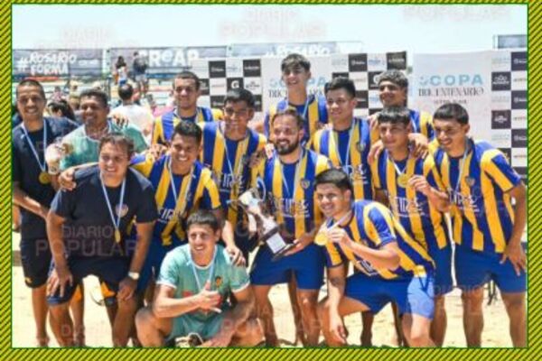 Popular / Otro título para el Kure en Fútbol Playa