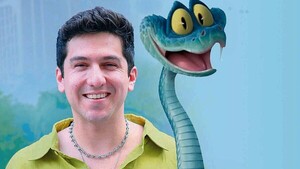 Jerry Velázquez es la voz de la serpiente Gary