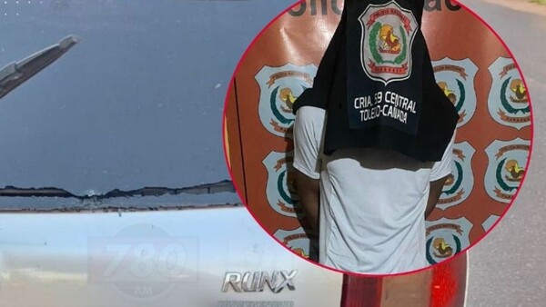 Fue a ver a su ex y terminó preso