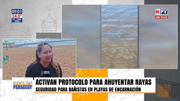Encarnación aplica protocolo preventivo para evitar picaduras de rayas en sus playas