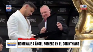 El Arena Corinthians despidió con un emotivo homenaje a Ángel Romero