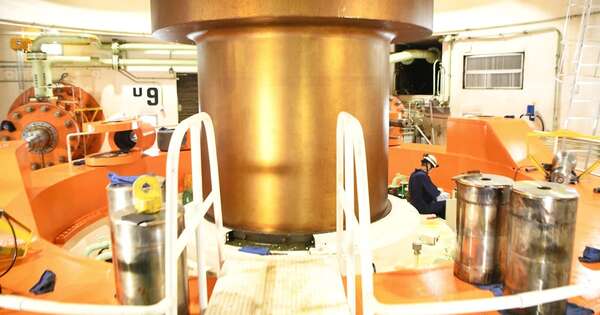 La Nación / Itaipú inició el primer mantenimiento preventivo del año de turbinas