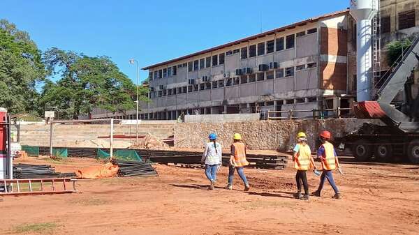 Obras del CNC culminarían para el inicio del año lectivo, aseguran autoridades - Nacionales - ABC Color