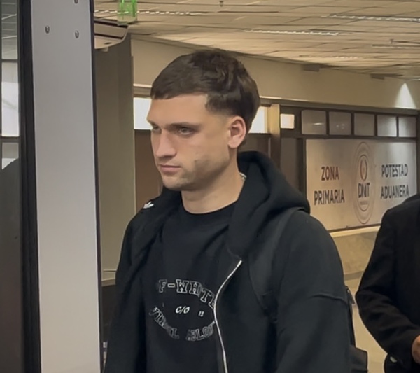 Mateo Klimowicz llegó al país para sumarse a Cerro Porteño - trece