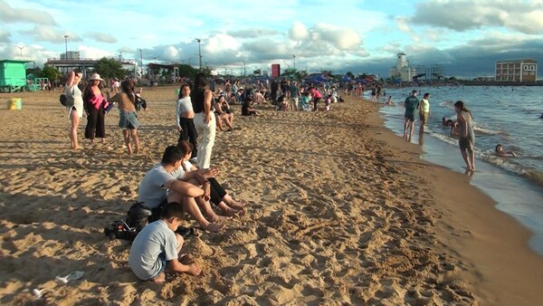 La playa San José volvió a ser el principal atractivo para visitantes nacionales y extranjeros