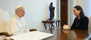 María Corina Machado pidió al Papa interceder por Venezuela - ADN Digital