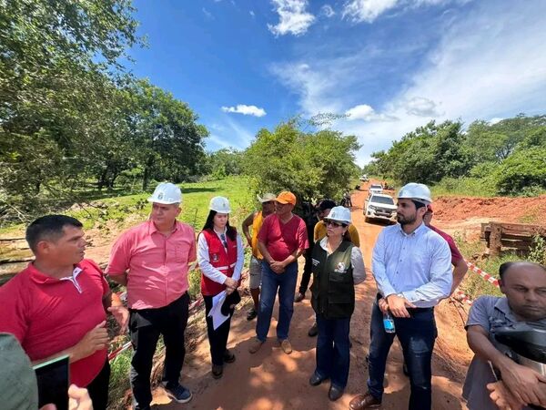 Inician obras del puente en la comunidad de San Roque, distrito de Yby Ya’u - Concepción al Día