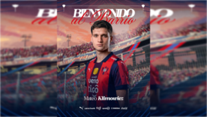 Cerro Porteño da la bienvenida a Mateo Klimowicz