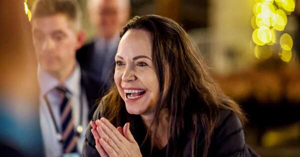 La Nación / Trump recibirá a la líder opositora venezolana María Corina Machado el jueves