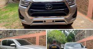 Diario HOY | Villarrica: en control policial recuperan camioneta robada en Brasil