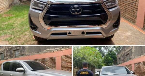 Diario HOY | Villarrica: en control policial recuperan camioneta robada en Brasil