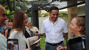 Soledad Núñez se empieza a mostrar con Estigarribia y Johanna profundiza acuerdo con Prieto