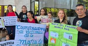 Diario HOY | Víctimas de mafia de los pagarés vuelven a manifestarse frente al Congreso