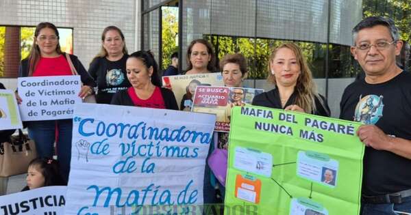 Diario HOY | Víctimas de mafia de los pagarés vuelven a manifestarse frente al Congreso
