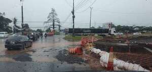 AUDIO: Se puso en marcha el desvío del cruce en la zona de obras del viaducto en la ruta PY02 por 60 días - Periodísticamente - ABC Color