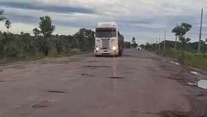 Persisten quejas por el estado calamitoso de la ruta Concepción–San Lázaro
