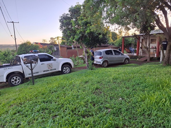 Incautan auto usado en millonario atraco en Obligado