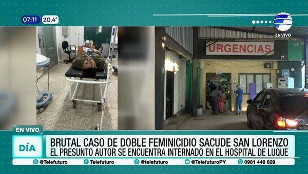 Capturan a presunto autor de doble feminicidio