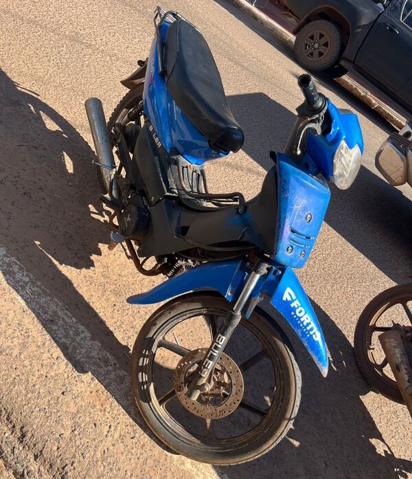 Recuperan motocicleta hurtada en el centro de Concepción - Concepción al Día