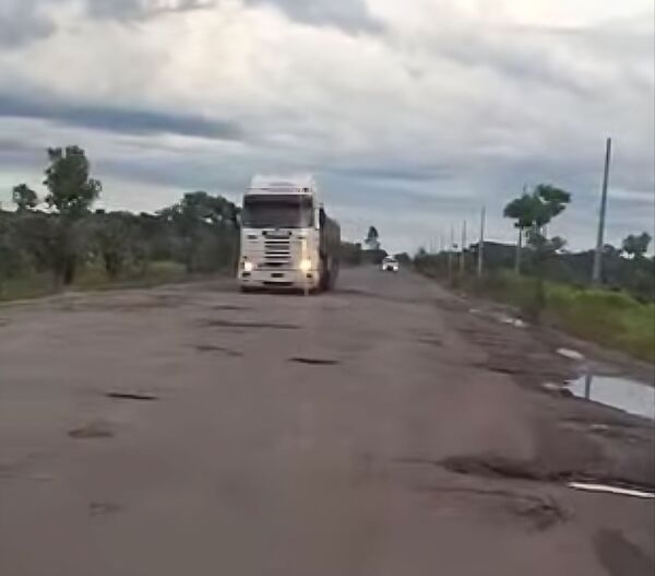 Persisten quejas por el estado calamitoso de la ruta Concepción–San Lázaro - Concepción al Día