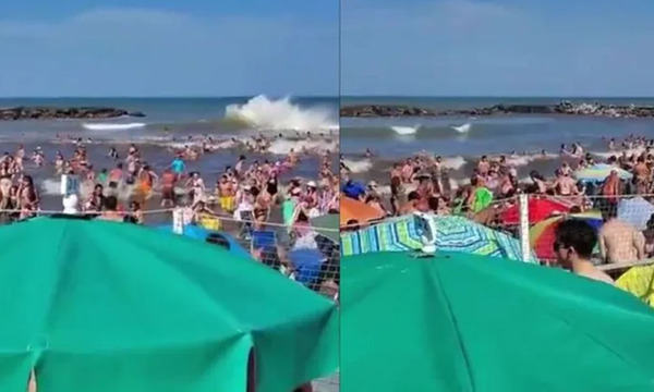 Una ola gigante causó un muerto y varios heridos en Mar Chiquita, Argentina - OviedoPress