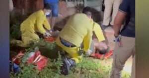 Diario HOY | Presunto feminicida se arrojó de una terraza para que no lo atrapen, terminó internado