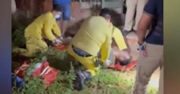 Diario HOY | Presunto feminicida se arrojó de una terraza para que no lo atrapen, terminó internado