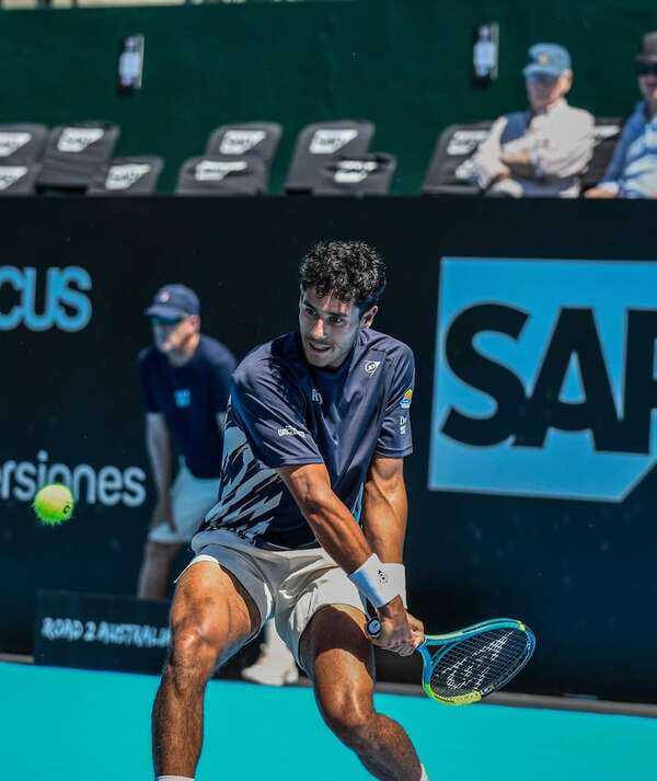 Abierto de Australia: Positivo inicio de “qualy” del paraguayo Daniel Vallejo - Polideportivo - ABC Color