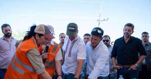 La Nación / Peña verifica obras viales esenciales para el Chaco y el Norte del país