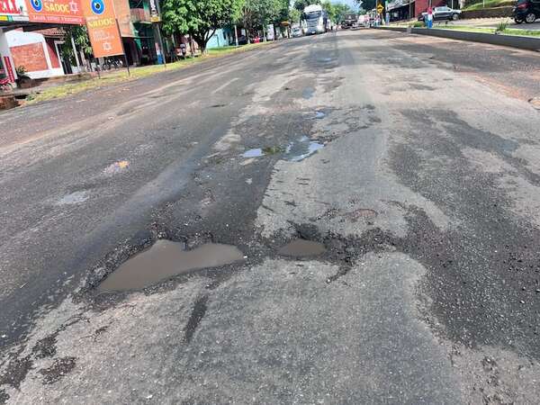 San Pedro: anuncian más protestas para exigir el arreglo de la ruta PY08 - Nacionales - ABC Color
