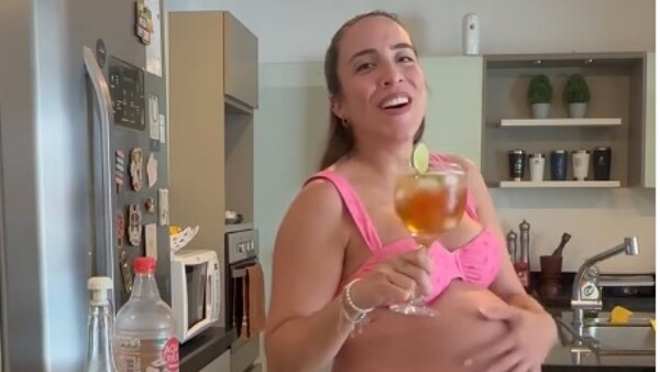 Concejal le bajó un “puti trago para embarazadas”