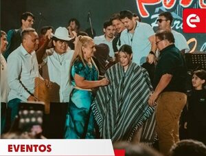 Mily Brítez se alzó con el Poncho Para’i de Oro en Piribebuy - Canal-E