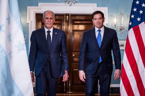 Marco Rubio recibió al presidente electo de Honduras, Nasry Asfura - ADN Digital