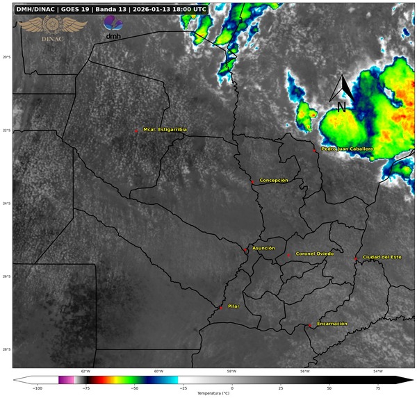 Alerta por tormentas severas en el norte del Chaco: advierten lluvias intensas y posible caída de granizos