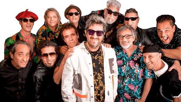 Popular /  Los Auténticos Decadentes traen la fiesta de “Mi vida loca” y desembarcan en Piribebuy