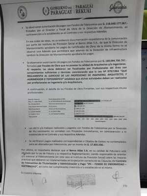 Auditoría del IPS señala a Banco Atlas por fondos de salud