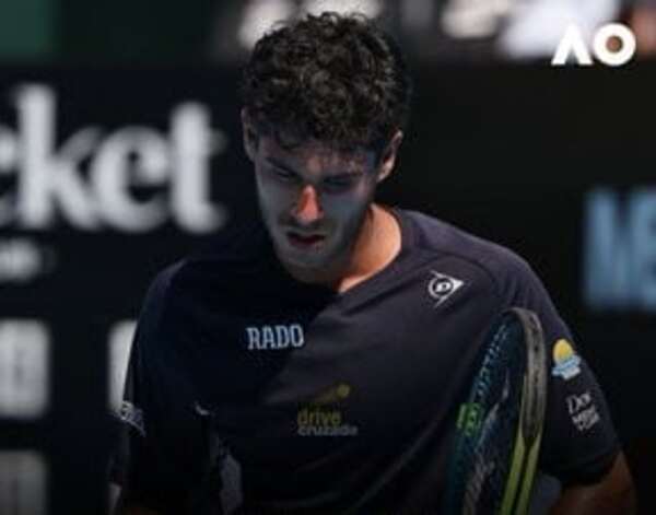 Dani Vallejo sigue haciendo historia en Melborune: superó al italiano Ciná en tres sets - La Tribuna