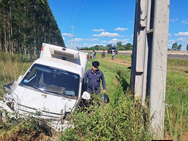 Siniestro vial en San José de los Arroyos deja a una persona lesionada
