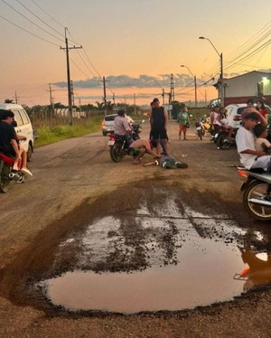 Intendente pide intervención inmediata de transitada avenida en Villeta