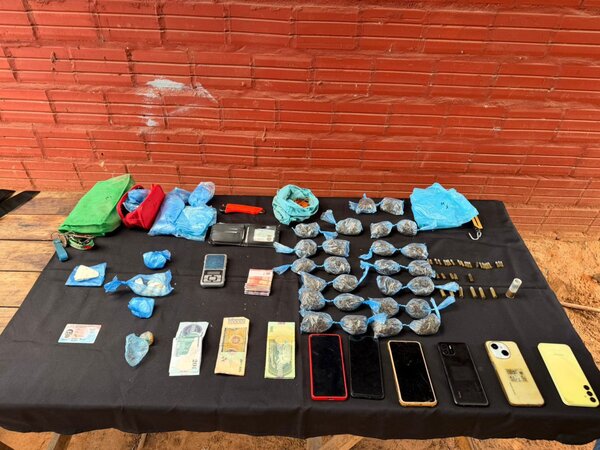 Allanamiento antidrogas en Luque: cae presunto microtraficante