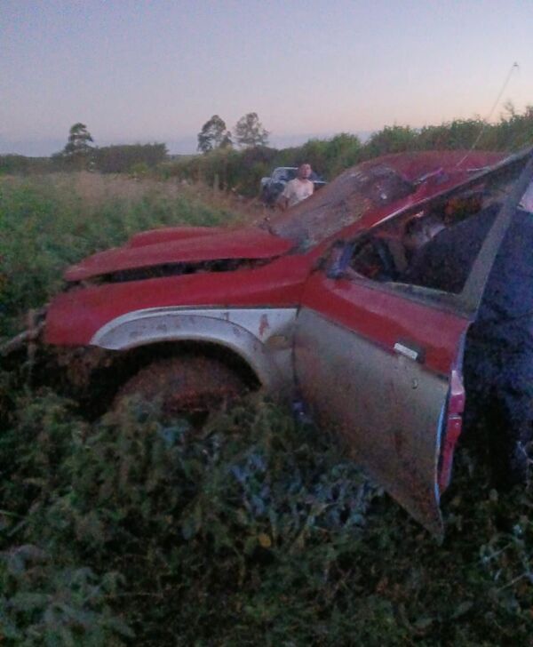 Vuelco de camioneta deja una víctima fatal en la localidad de La Paz