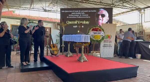 DESPEDIDA CON MÚSICA Y AMOR PARA DON QUEMIL YAMBAY