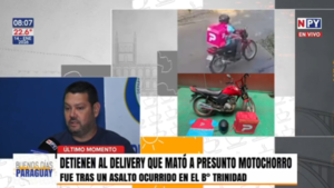 Motodelivery detenido por acabar con la vida de presunto motochorro con antecedentes